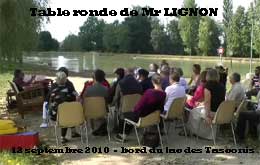 table ronde avec Mr Lignon 